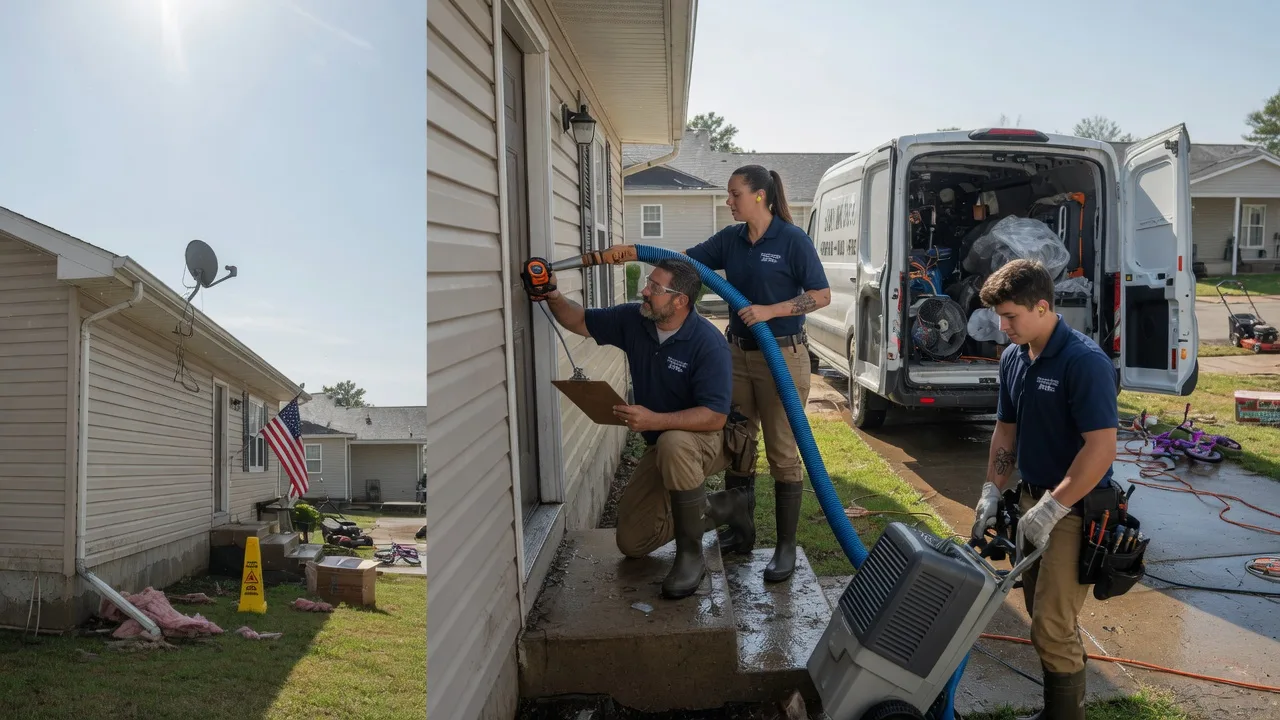 Ceiling Water Damage Restoration in Gratiot, OH near me